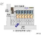 ★手数料０円★千葉市稲毛区六方町 月極駐車場